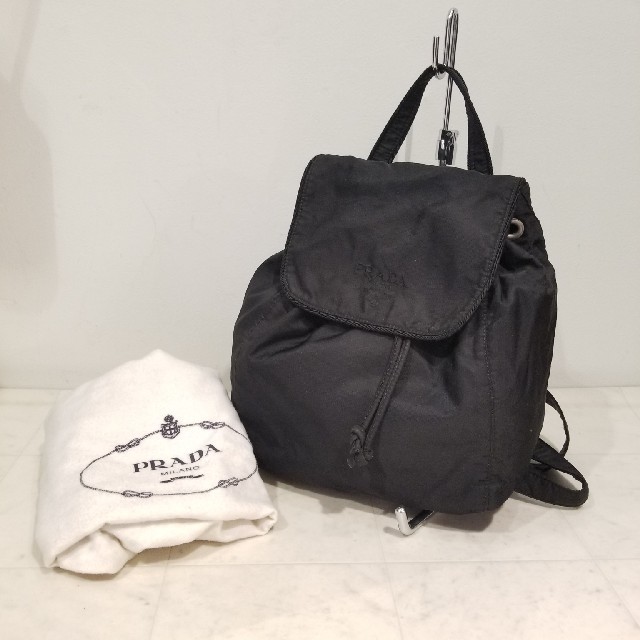 PRADA(プラダ)の[正規品]　PRADA　ミニリュック　ブラック レディースのバッグ(リュック/バックパック)の商品写真