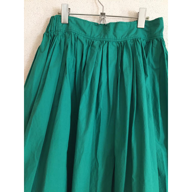 グリーンスカート レディースのスカート(ロングスカート)の商品写真