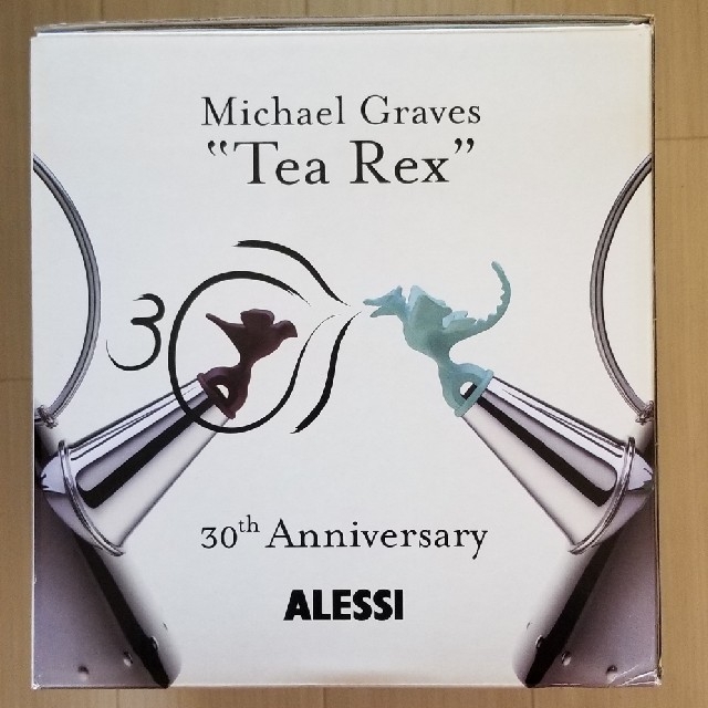 ALESSI(アレッシィ)のALESSI アレッシィ Tea Rex ケトル/ライトブルー インテリア/住まい/日用品のキッチン/食器(収納/キッチン雑貨)の商品写真