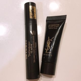 イヴサンローランボーテ(Yves Saint Laurent Beaute)のトップシークレット リップエフェクター  マスカラボリュームエフォシル 2点(リップケア/リップクリーム)