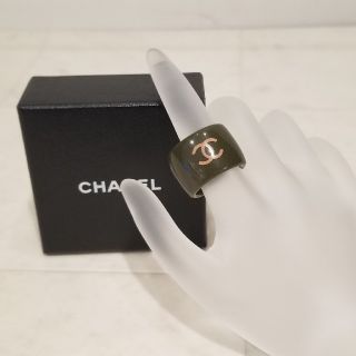 シャネル(CHANEL)のりぃ様　[正規品]　CHANEL　カメリアリング(リング(指輪))