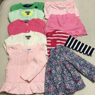 ベビーギャップ(babyGAP)のGAP 女の子 80cm まとめ売り(Ｔシャツ)