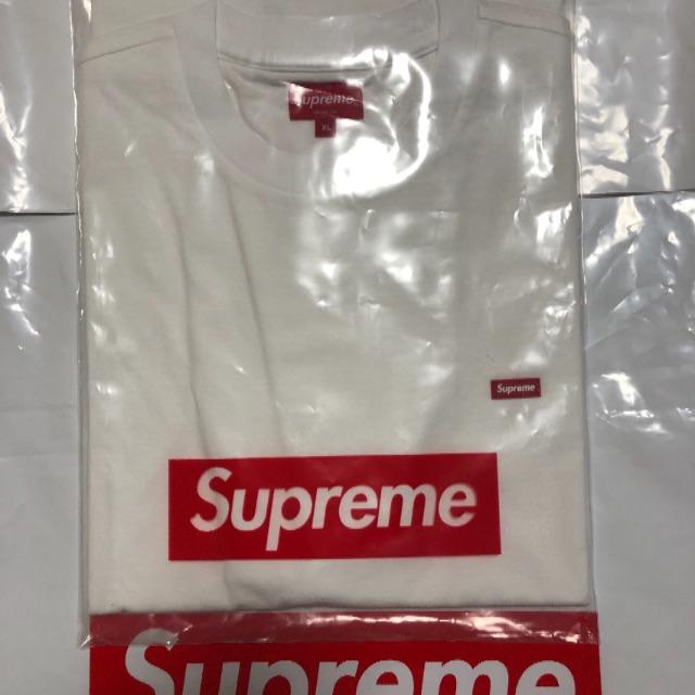 込み XL Supreme Small Box Tee 1