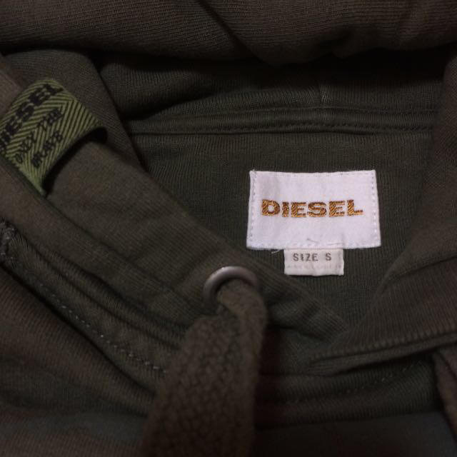 DIESEL(ディーゼル)のロゴパーカー メンズのトップス(パーカー)の商品写真