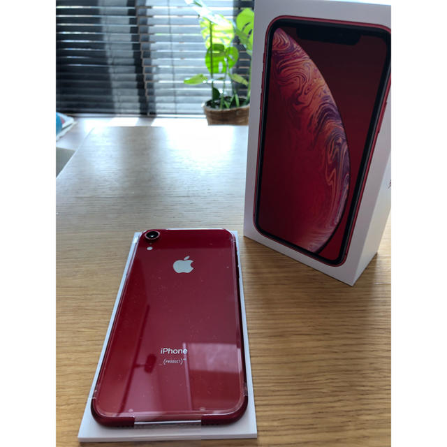 スマートフォン本体新品未使用 SIMフリー Apple iPhone XR 128GB Red