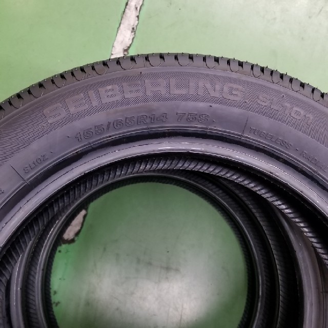 タカちゃん工場専用 セット購入セイバーリング155/65R14 新品4本1 ...