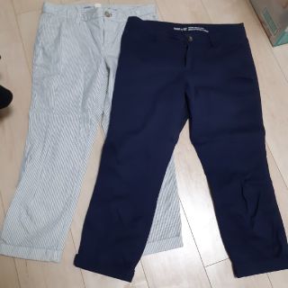 ギャップ(GAP)のGAPズボン2本set(クロップドパンツ)