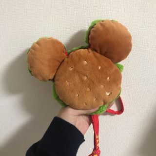 ディズニー(Disney)のミッキーハンバーガーパスケース(名刺入れ/定期入れ)