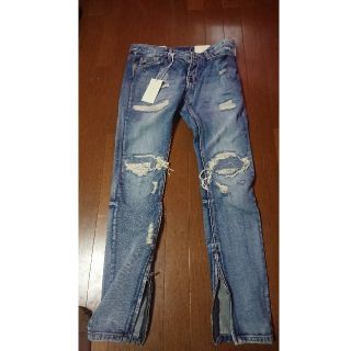 フィアオブゴッド(FEAR OF GOD)のmnml repaired denim blue(デニム/ジーンズ)