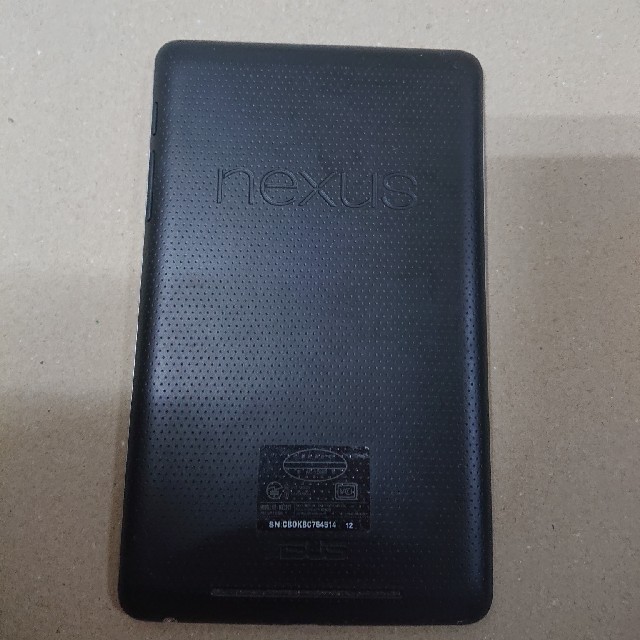 NEXUS7(ネクサス7)のnexus7 2012  スマホ/家電/カメラのPC/タブレット(タブレット)の商品写真