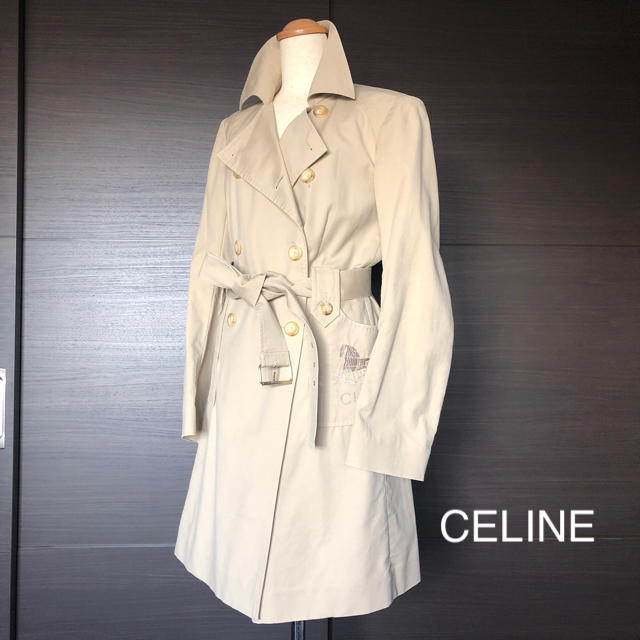 celine(セリーヌ)の【CELINE】セリーヌ スプリングコート レディースのジャケット/アウター(トレンチコート)の商品写真