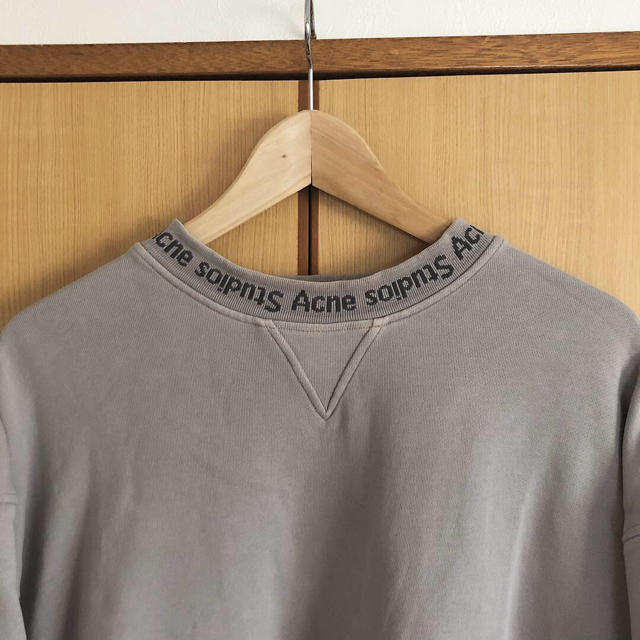 acne studios 17aw クルーネックロゴスウェット