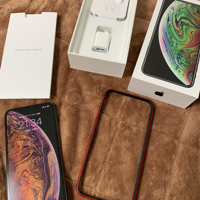 iPhoneXs ブラック SIMロック解除済