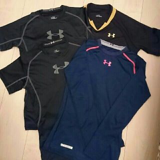 アンダーアーマー(UNDER ARMOUR)のunder armor 子供アンダーシャツ<8枚セット>(ウェア)