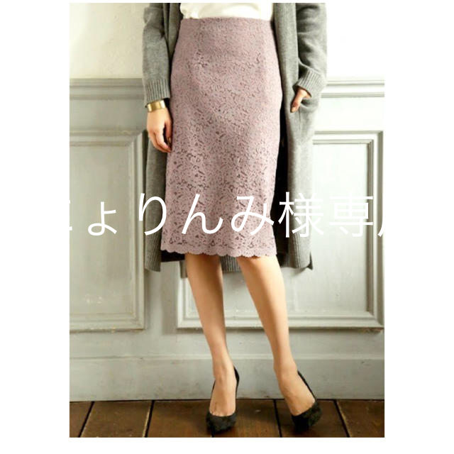 STYLE DELI(スタイルデリ)のフラワーレース ペンシルスカートB スタイルデリ レディースのスカート(ひざ丈スカート)の商品写真