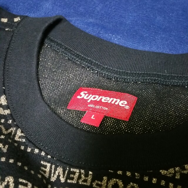 Supreme(シュプリーム)の【L】supreme Metallic Jacquard Crewneck  メンズのトップス(Tシャツ/カットソー(七分/長袖))の商品写真