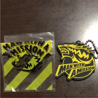 マンウィズアミッション(MAN WITH A MISSION)のマンウィズアミッション ラバーキーホルダー(ミュージシャン)