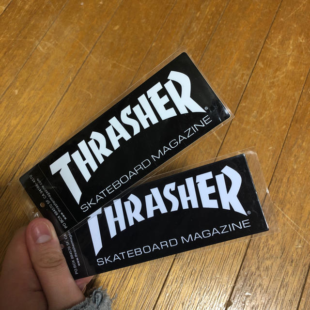 THRASHER(スラッシャー)のTHRASHER スラッシャー ステッカー メンズのファッション小物(その他)の商品写真