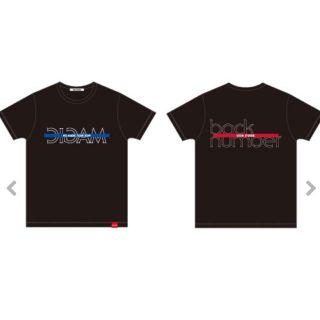 バックナンバー(BACK NUMBER)のbacknumberファンクラブ限定ツアーTシャツ(ミュージシャン)