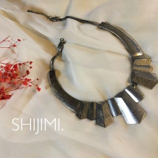 トーガ(TOGA)の【一点物】Vintage Antique silver ネックレス バロック (ネックレス)