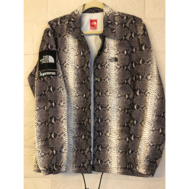 Supreme North Face Snakeskin Coaches M