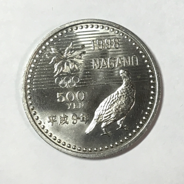 オリンピック硬貨 長野オリンピック 500円硬貨の通販 by ANNA's｜ラクマ