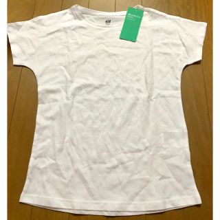 エイチアンドエム(H&M)の新品未使用半袖Tシャツ(Tシャツ/カットソー)