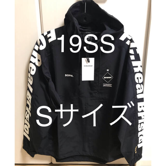 fcrb HALF ZIP ANORAK ハーフ ジップ アノラック S 黒