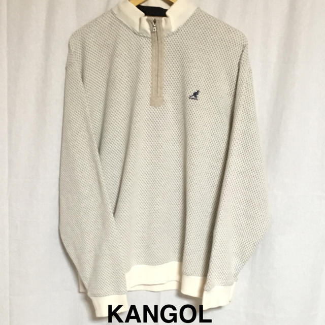 KANGOL(カンゴール)のKANGOL カンゴール ハーフジップスエット ビッグシルエット メンズのトップス(スウェット)の商品写真