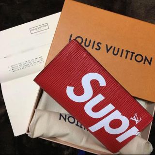 シュプリーム(Supreme)のsupreme×LOUIS VUITTON長財布 (長財布)