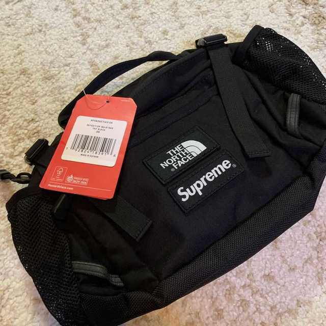 Supreme - Supreme×TNF Expedition Waist Bag 黒の通販 by 愚かな運営にBANされました