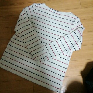 ユニクロ(UNIQLO)のボーダーTシャツ(Tシャツ(長袖/七分))