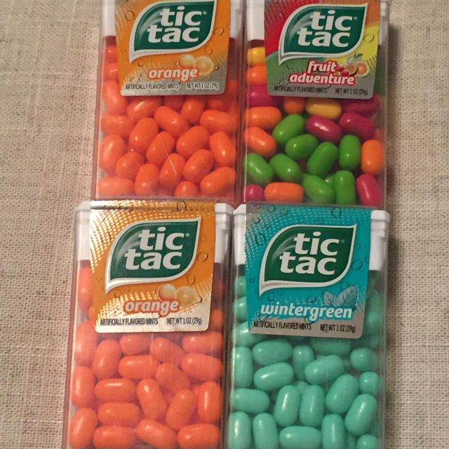 Tictac チックタック ４個セットの通販 By ローズベアー ラクマ