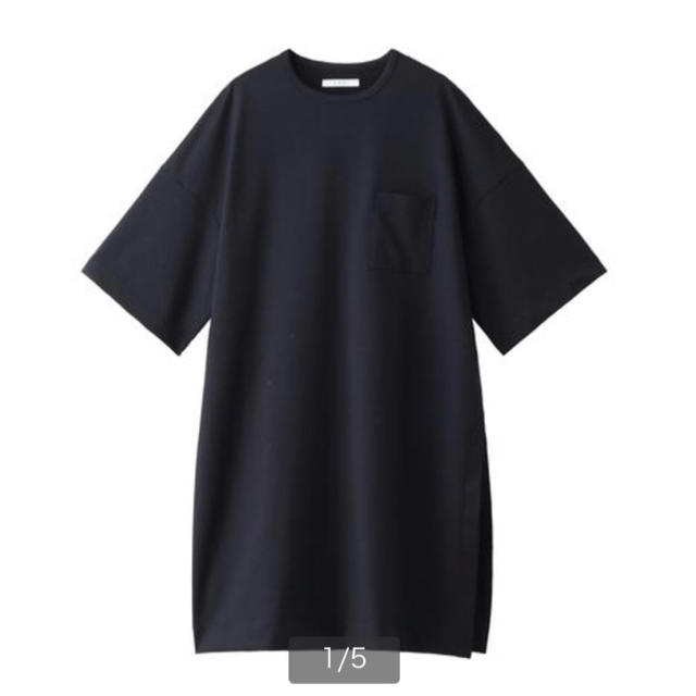 1LDK SELECT(ワンエルディーケーセレクト)のCINOH long site slit over size tee レディースのトップス(Tシャツ(長袖/七分))の商品写真