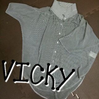 ビッキー(VICKY)の▲VICKY▽シースルードルマンシャツ(シャツ/ブラウス(半袖/袖なし))