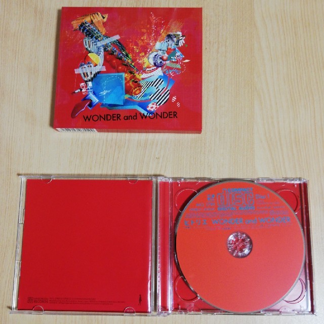 WONDER and WONDER 【初回生産限定盤】 WONDER and WONDER 【初回生産限定盤】
