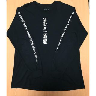 フィアオブゴッド(FEAR OF GOD)のfear of god ロンT   L(Tシャツ/カットソー(七分/長袖))