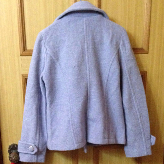 しまむら(シマムラ)の水色ピーコート レディースのジャケット/アウター(ピーコート)の商品写真