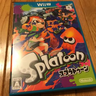 ウィーユー(Wii U)のSplatoon（スプラトゥーン）wiiu込み(家庭用ゲームソフト)