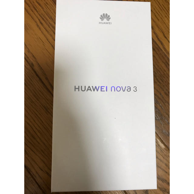 【新品未開封】 HUAWEI nova 3 アイリスパープル