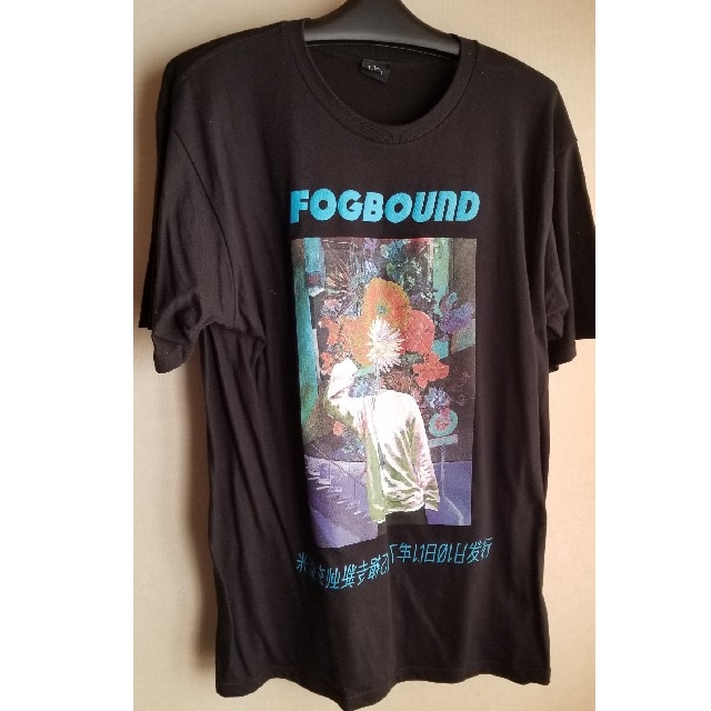 米津玄師　2017 FOGBOUNDツアーＴ シャツ　黒色　XL