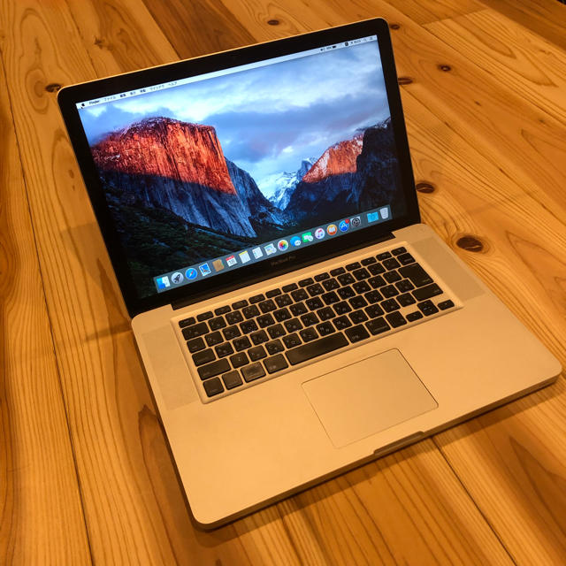 ノートPCMacBook pro 15インチ mid2010