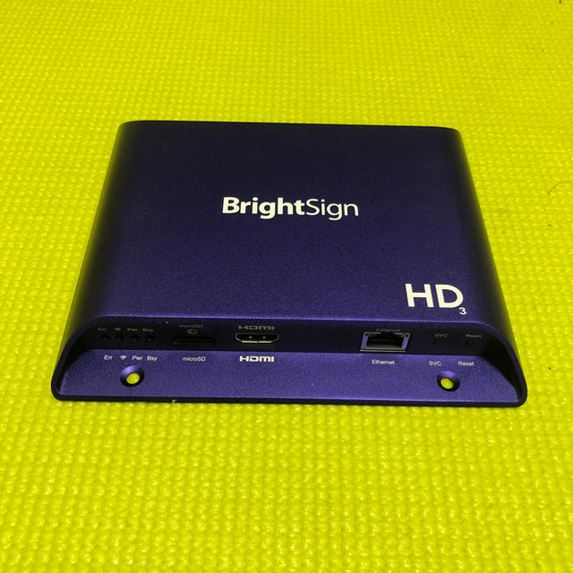 スマホ/家電/カメラBrightSign HD1023 フルHD 拡張I/O HTML5プレーヤー