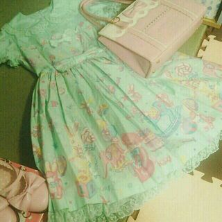 アンジェリックプリティー(Angelic Pretty)のプリティ＊トイパレードOP(ひざ丈ワンピース)