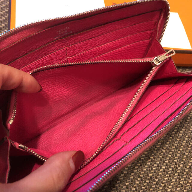箱無し価格 エルメス HERMES アザップ ロング オールレザー