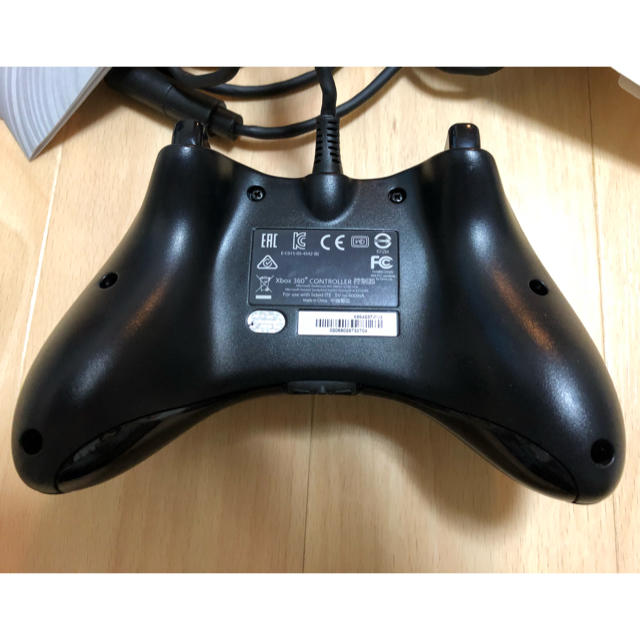 Xbox360(エックスボックス360)のXBOX 360コントローラー Windows ブラック 美品 スマホ/家電/カメラのPC/タブレット(PC周辺機器)の商品写真