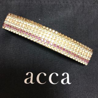 アッカ(acca)のacca バレッタ（イエロー系）(バレッタ/ヘアクリップ)