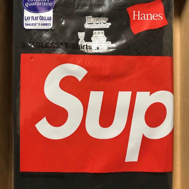 Supreme(シュプリーム)のMサイズ Supreme Hanes Tagless Tee 1枚 2 メンズのトップス(Tシャツ/カットソー(半袖/袖なし))の商品写真