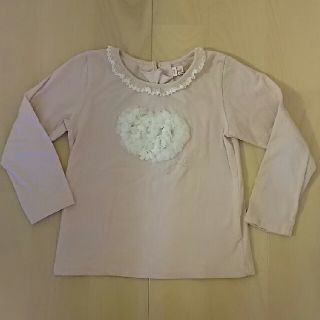 マザウェイズ(motherways)の110センチ♪女の子ハート長袖Tシャツ(Tシャツ/カットソー)