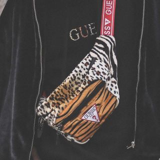 ATMOS X GUESS FANNY PACK MULTI ウエストバック